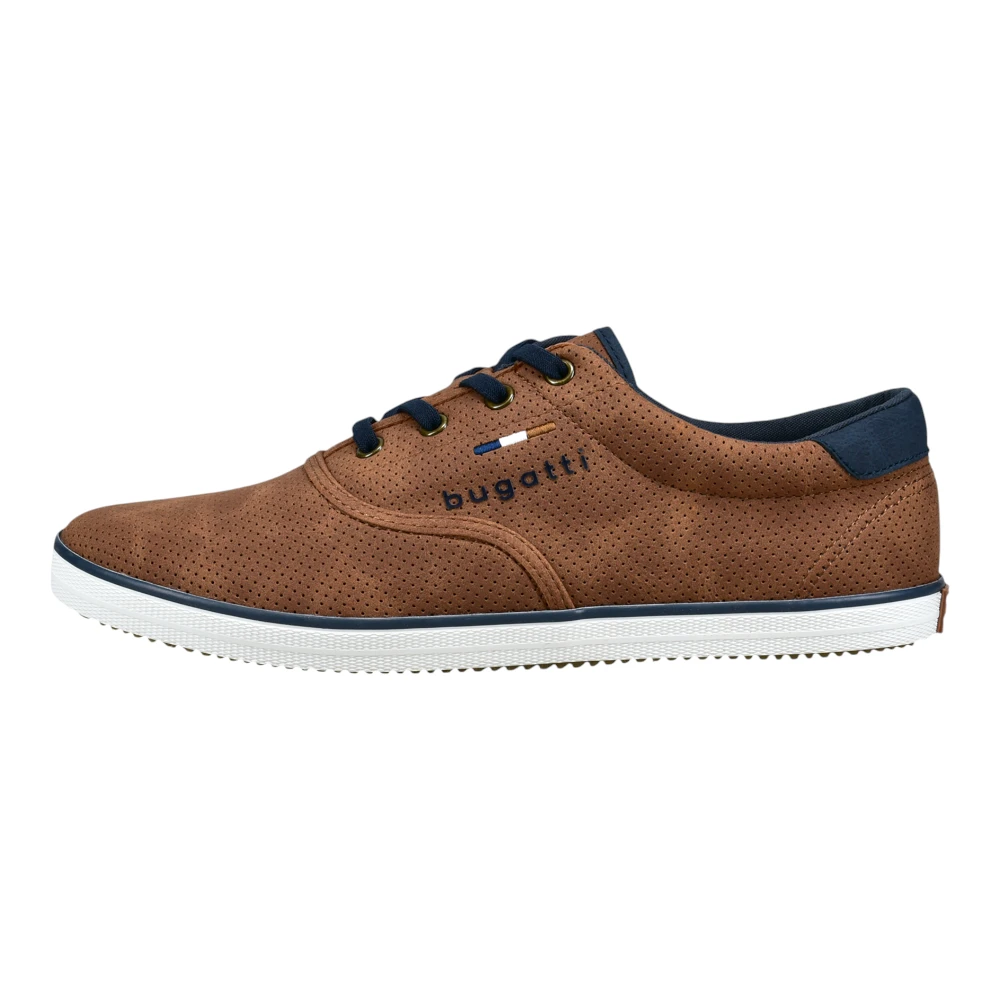 321AFH015050-6341 Bugatti Tenisice Cognac Dark Blue