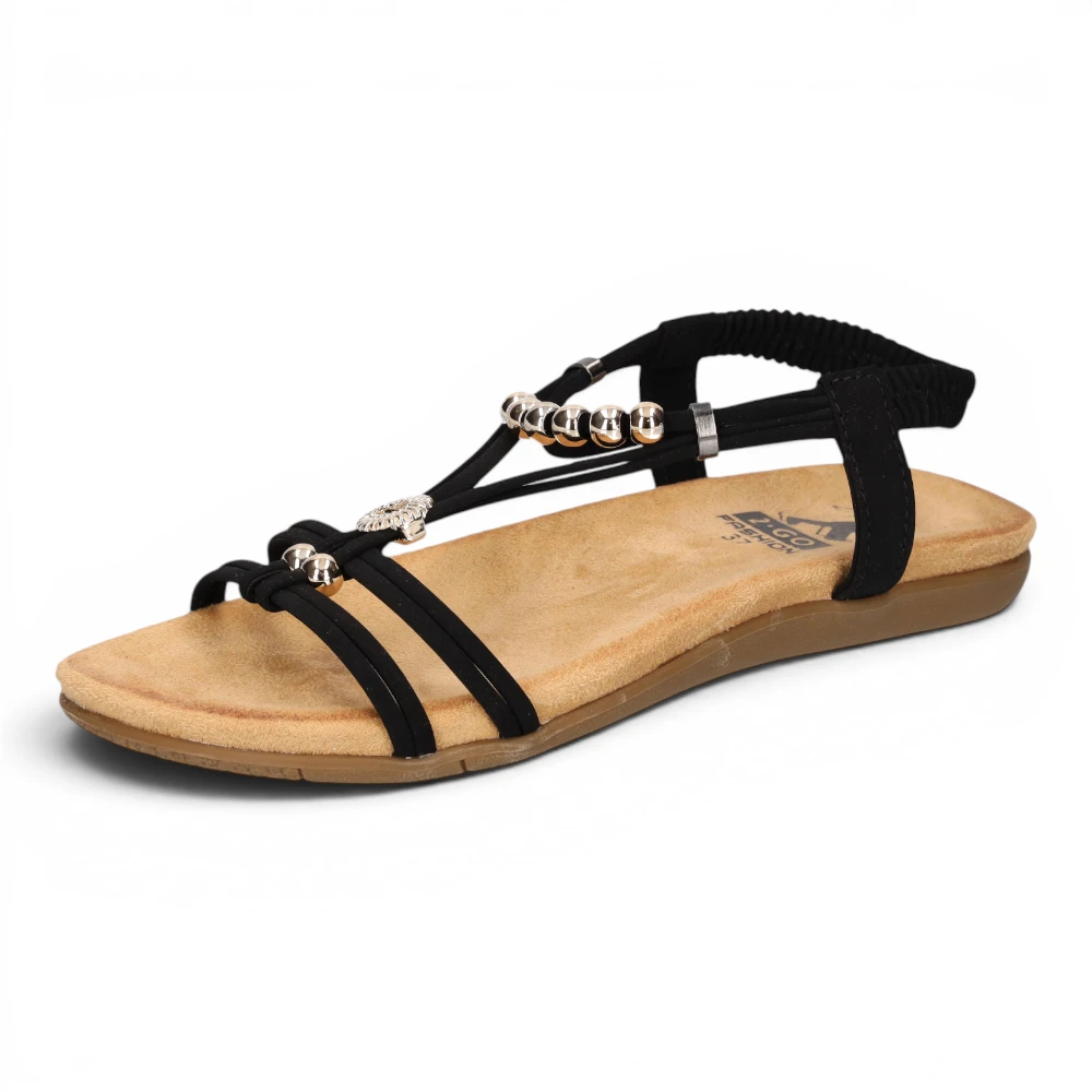 8018843-009 2GO Fashion Ženske sandale – Crna