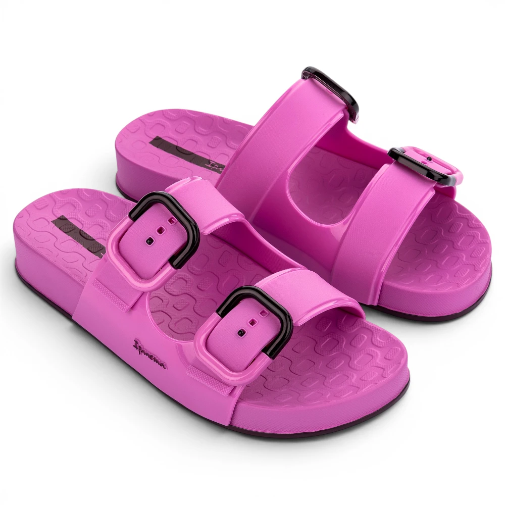 83781-BP294 Ipanema shore slide fem lilac/burgundy