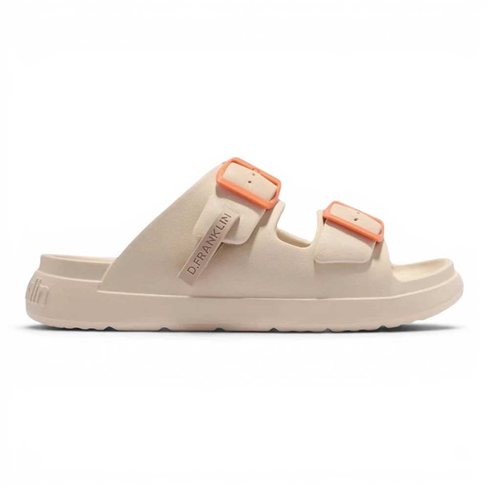 DFSH413005-BEIG Bež natikače Foam Mix Beige – D.Franklin