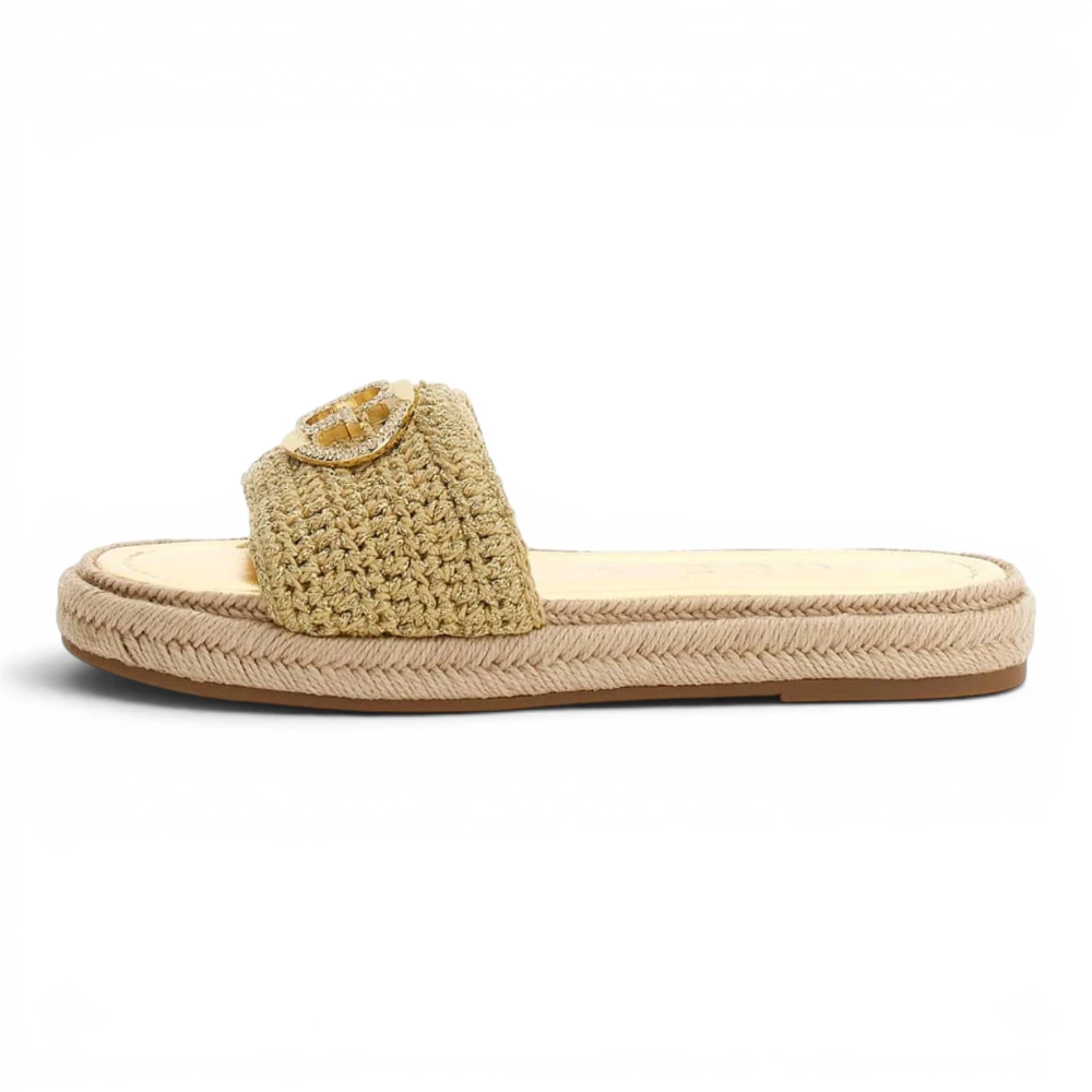 FLJKLIFAB03-GOLD Zlatne natikače Kaylis – Guess