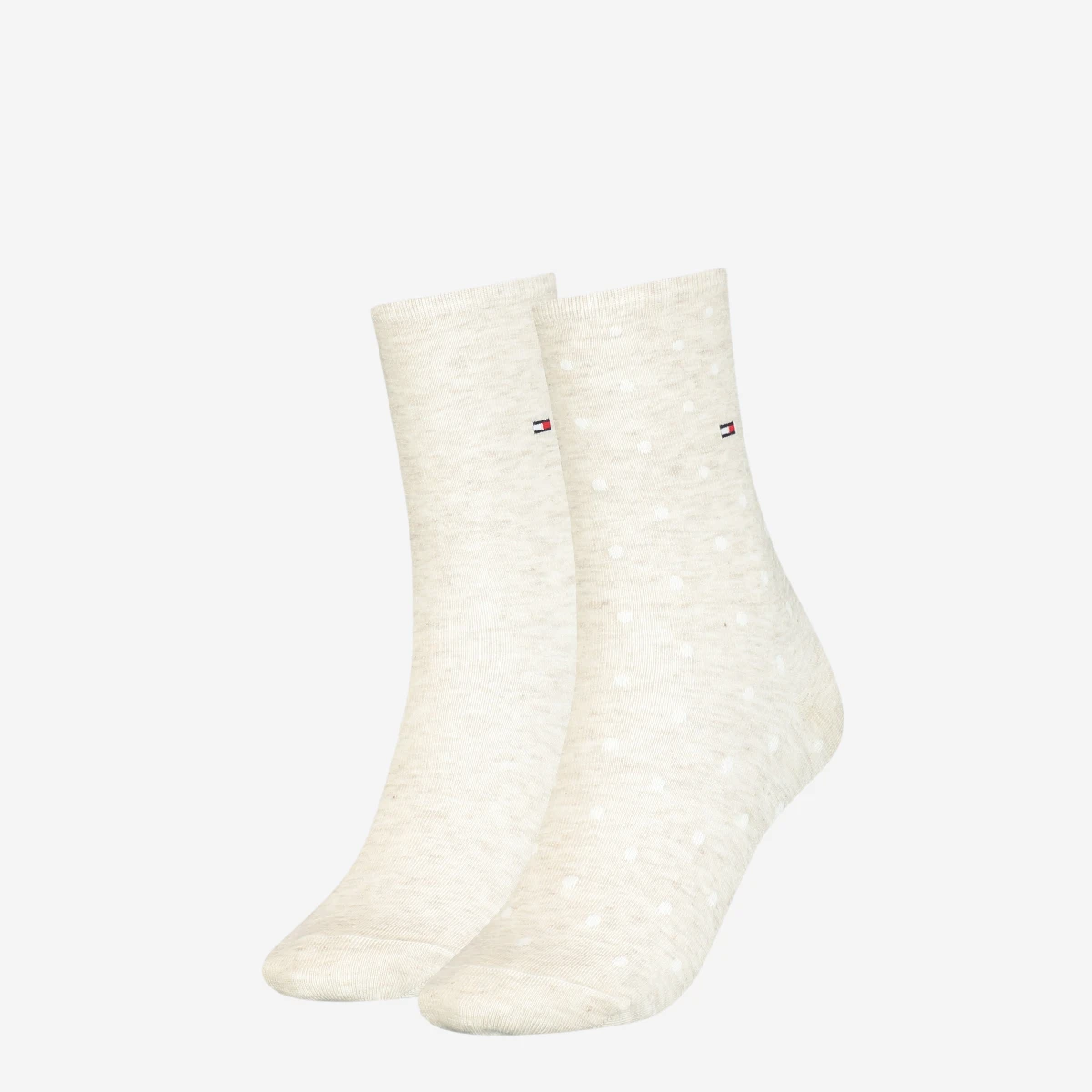 100001493-005 Tommy Hilfiger ženske čarape Women Sock Dot 2P light beige melange