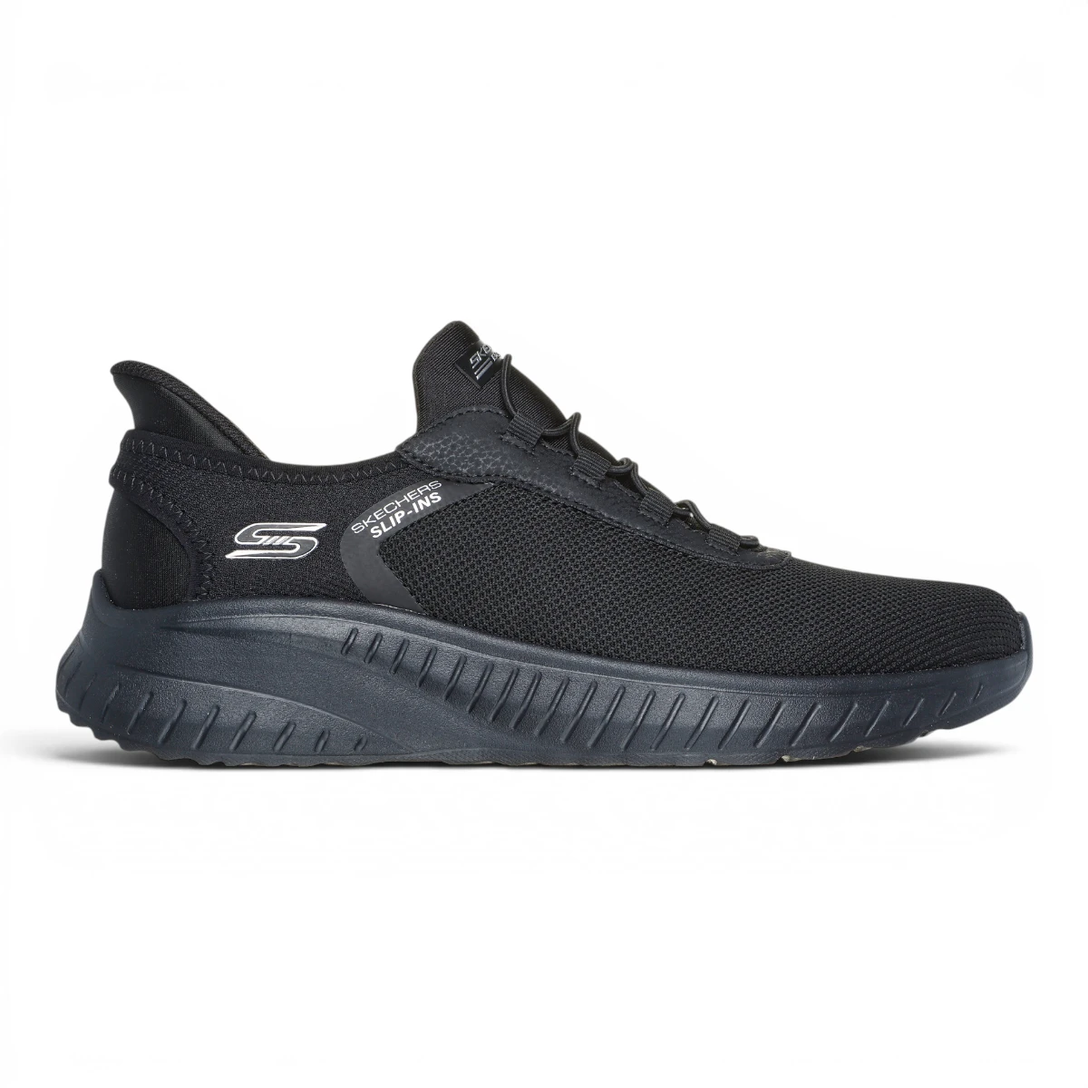 118303-BBK Crne muške tenisice BOBS Squad Chaos Tough Walk – Skechers