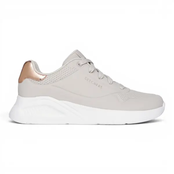 Bež ženske tenisice Uno Lite Shimmer Along – Skechers