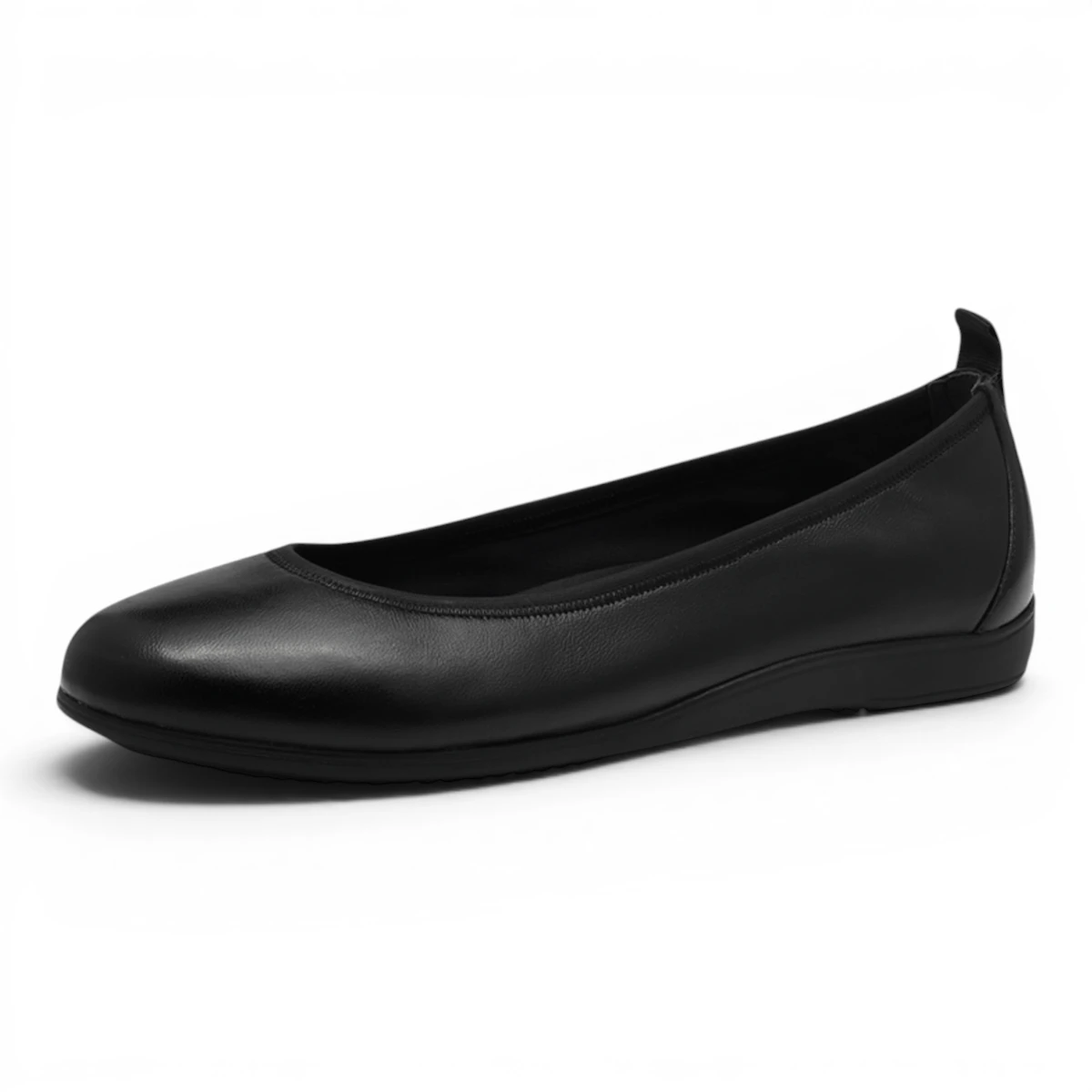 22130-44-003 Tamaris balerina BLACK LEATHER