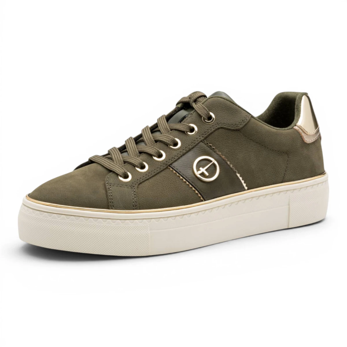 23724-42-727 Tamaris ženska tenisica OLIVE NUBUC