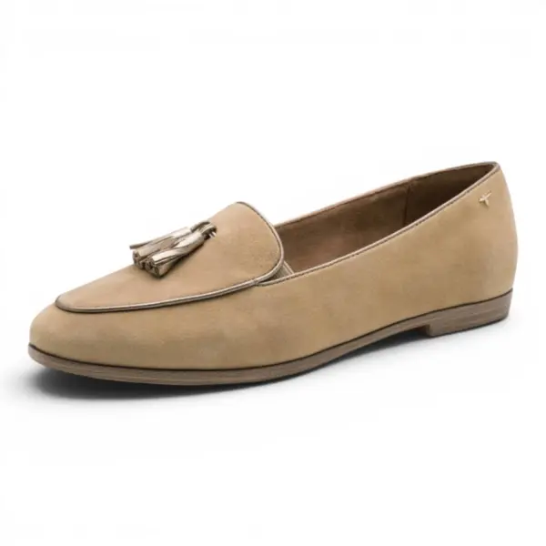 Tamaris Mokasine Tan Comb – Prozračna Elegancija u Bež Nijansi