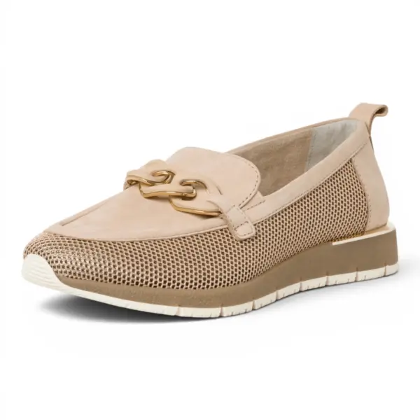 Ženske Mokasine Tamaris Slipper Ivory Comb