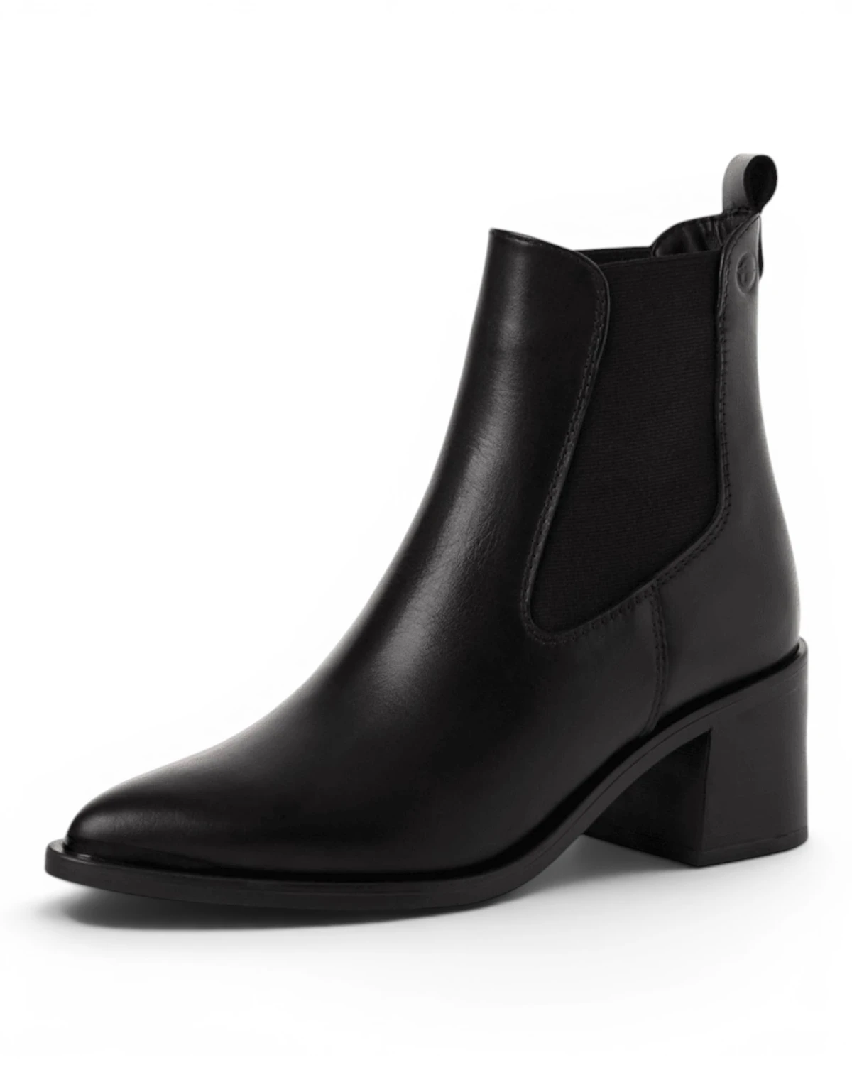 25301-45-003 Tamaris ženska gležnjača BLACK LEATHER