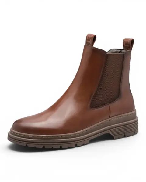 Ženske kožne gležnjače Tamaris Muscat Leather
