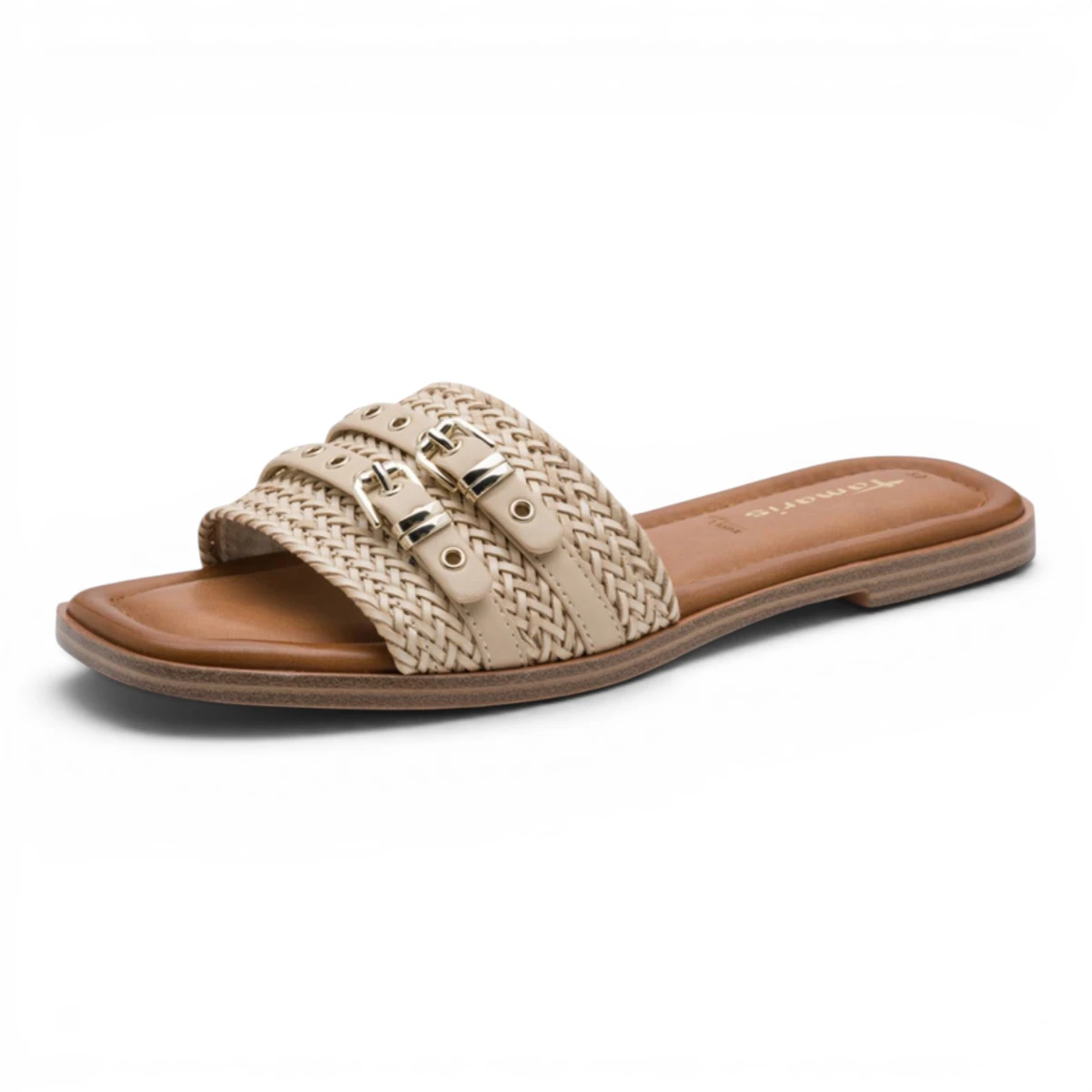 27134-46-418 Tamaris ženske natikače IVORY