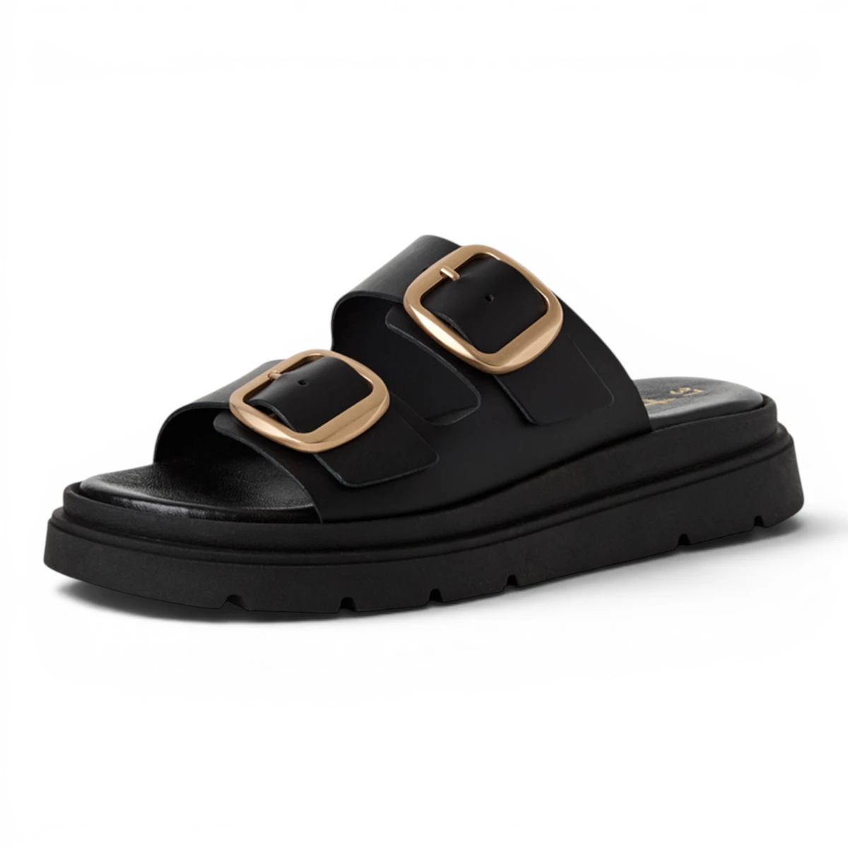 27239-42-003 Tamaris ženska natikača BLACK LEATHER