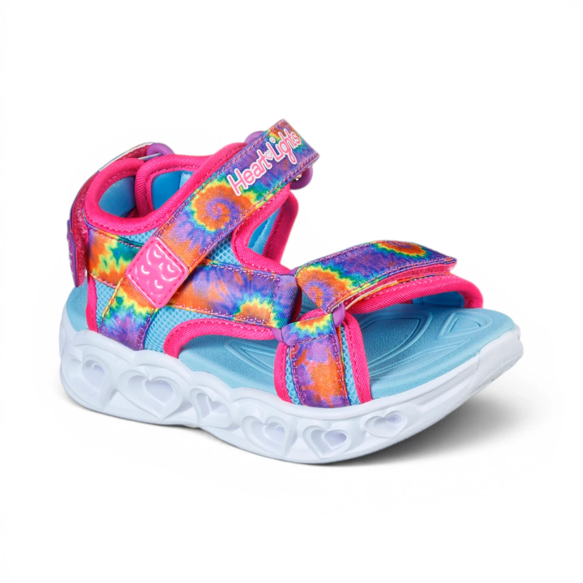 302160N-HPMT Heart Lights Sandals Color Gr svjetleće sandale ružičaste – Skechers