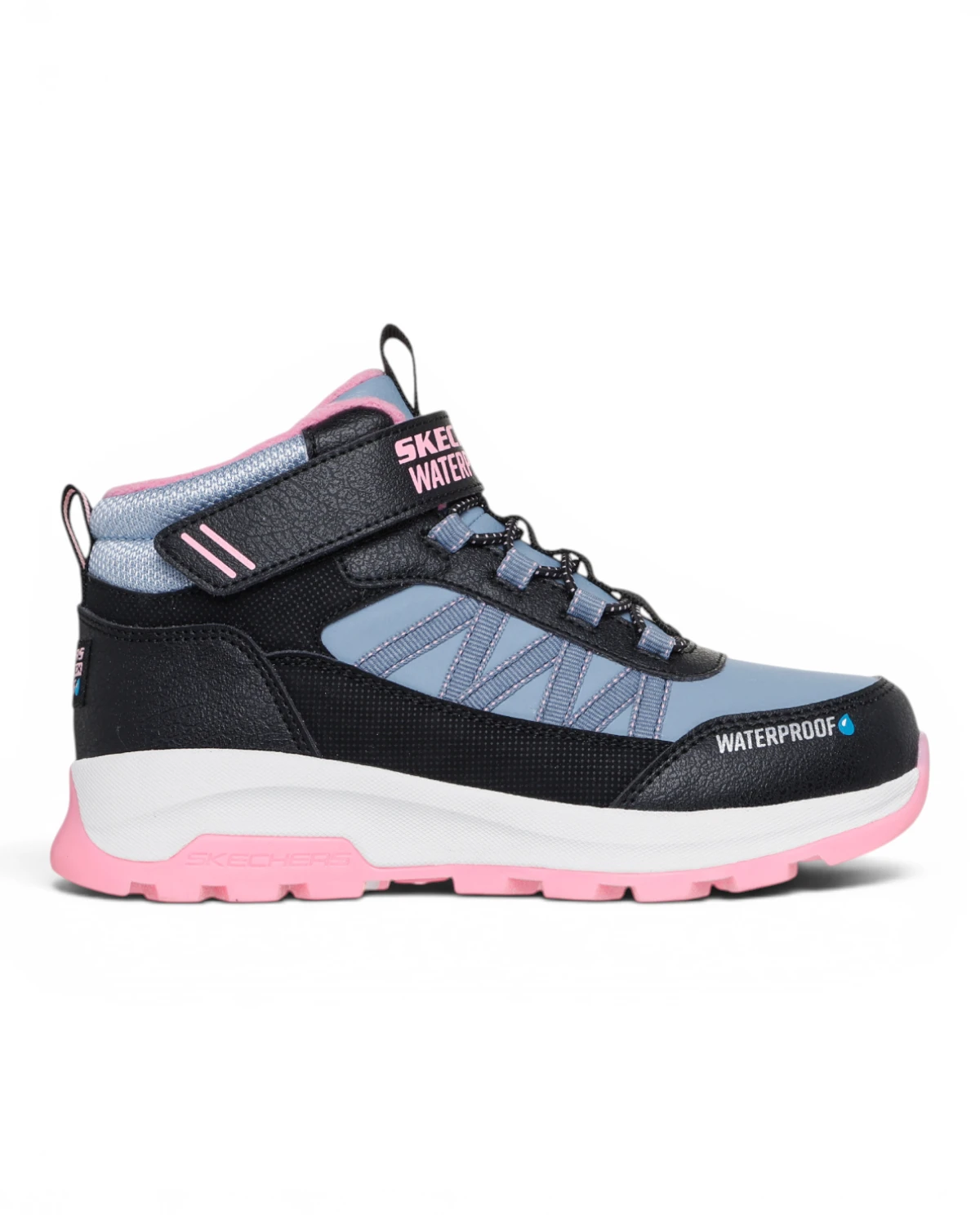 303493L-BKLP Storm Blazer dječje gležnjače crno-roze – Skechers