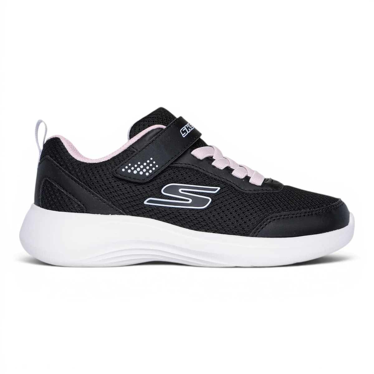 303573L-BLK Selectors Reset Achieved dječje tenisice crne – Skechers