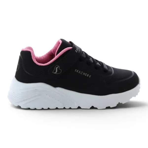 UNO Lite dječje tenisice crno-roze – Skechers
