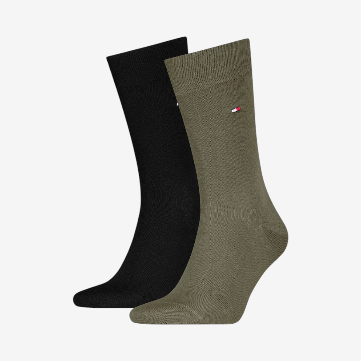 371111-142 Tommy Hilfiger muške čarape Men Classic Sock 2P army green
