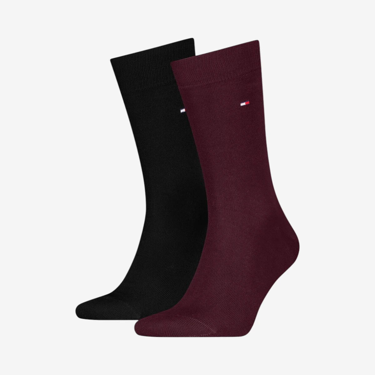 371111-144 Tommy Hilfiger muške čarape Men Classic Sock 2P burgundy