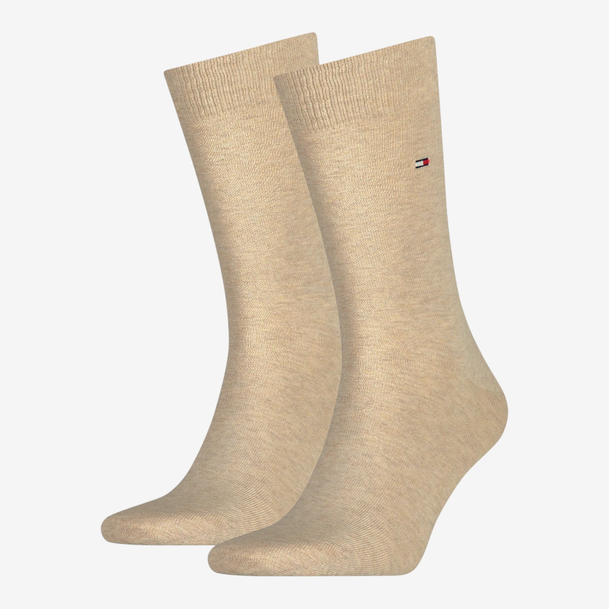 371111-369 Tommy Hilfiger muške čarape Men Classic Sock 2P light beige melange