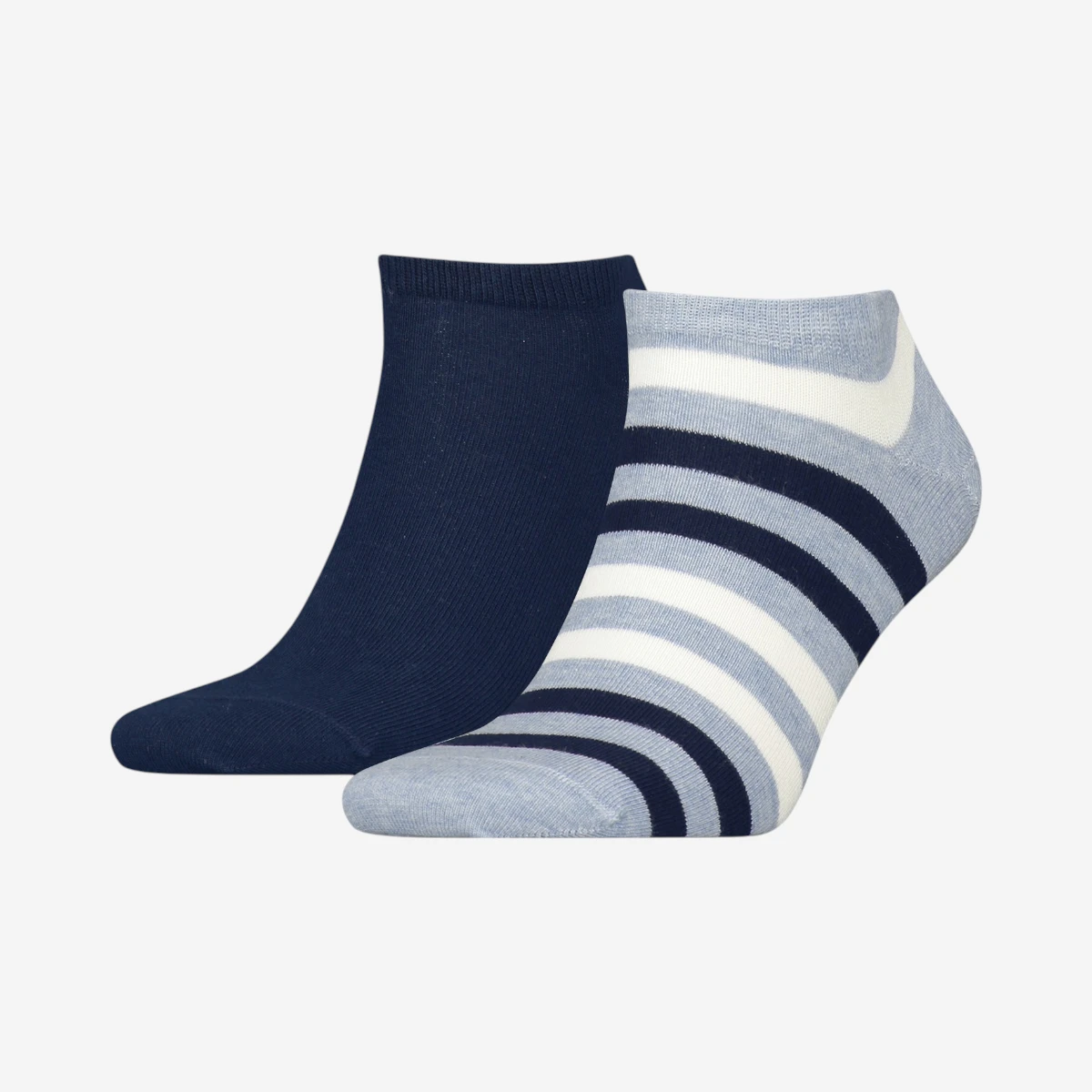 382000001-025 Tommy Hilfiger muške čarape Men Duo Stripe Sneaker 2P jeans melange