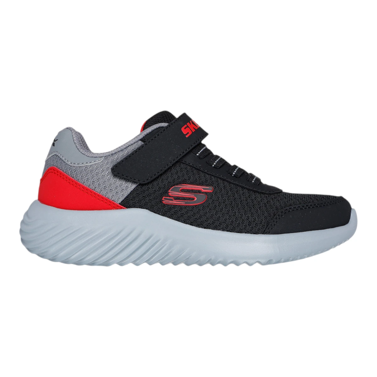 403908L-BKRD Bounder Trekzic dječje tenisice crno-crvene – Skechers