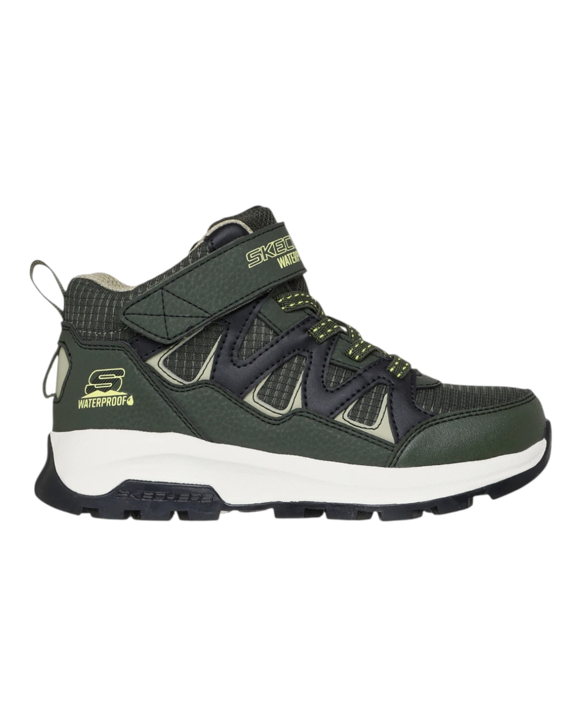 406377L-OLBK Drizzle Squad Storm Blazer dječje gležnjače maslinasto-crne – Skechers