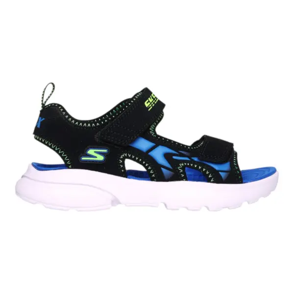 Aqua Buddies Razor Splash dječje sandale crno-plavo-lime – Skechers