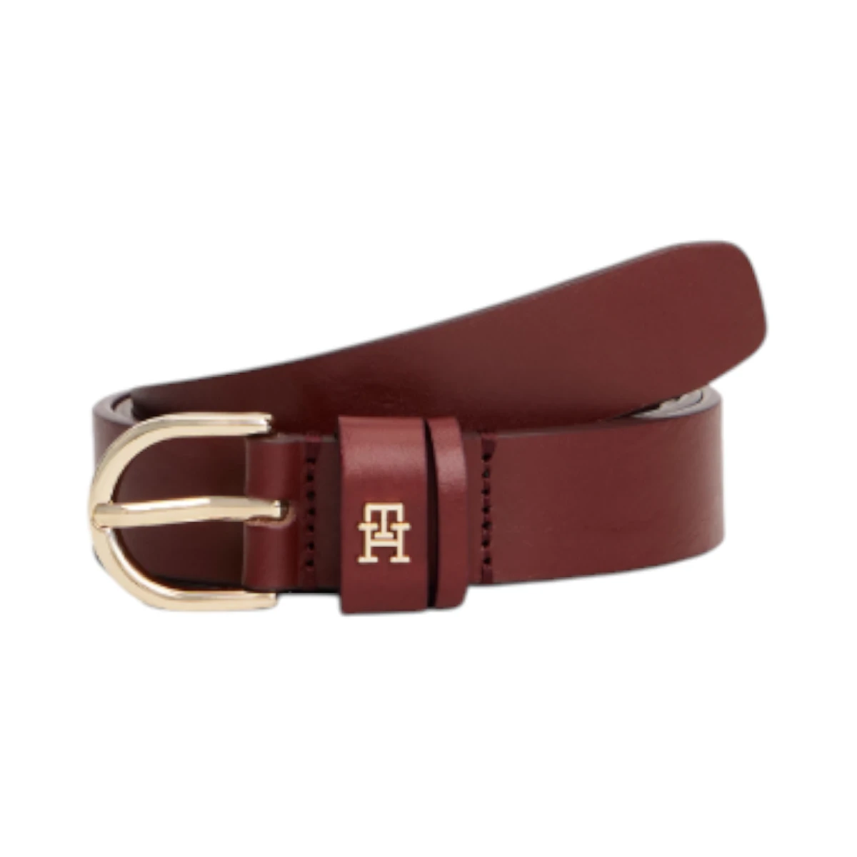 AW0AW16836-VLP TOMMY HILFIGER ESSENTIAL EFFORTLESS 25 ZENSKI KOZNI REMEN ROZI MONOGRAM KOPCA