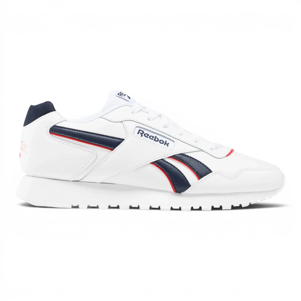 100074141 Bijele retro tenisice s plavim detaljima – Reebok