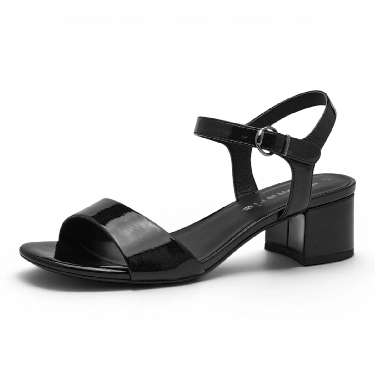 28249-42-018 Tamaris ženska sandala BLACK PATENT