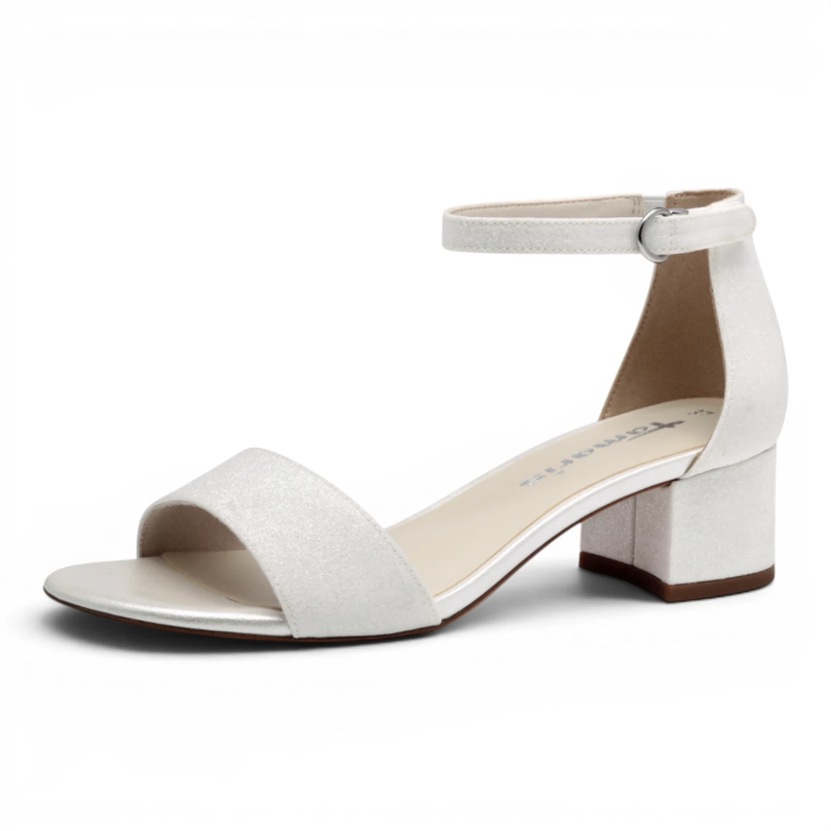 28295-42-172 Tamaris ženska sandala WHITE GLAM