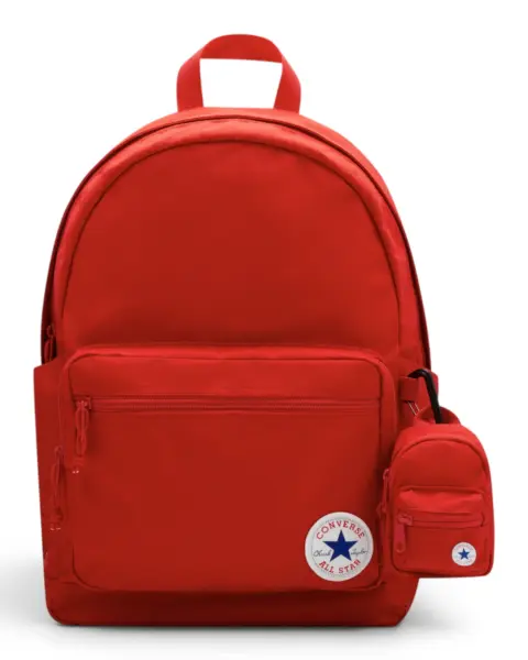 Ruksak Cam Converse Go 2 Backpack Crveni