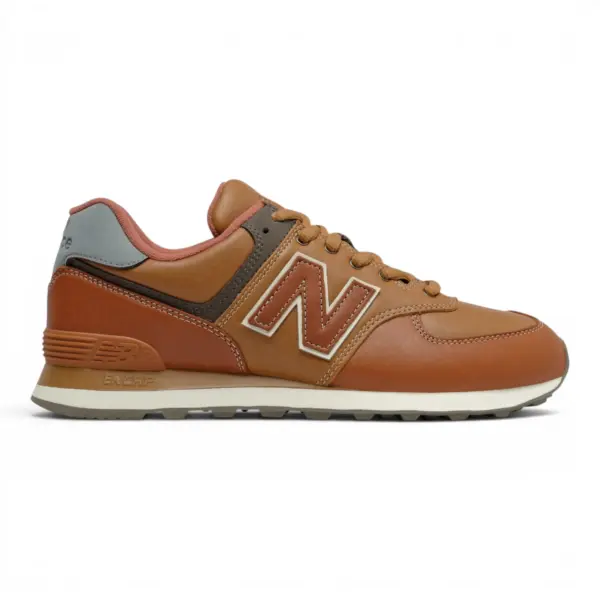 Muške Tenisice New Balance ML574OMA - Smeđe Kožne