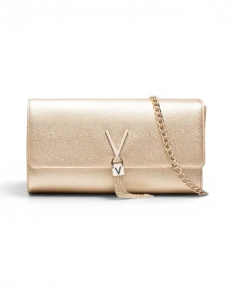 Zlatna torbica na preklop VBS1R401G - Valentino Bags