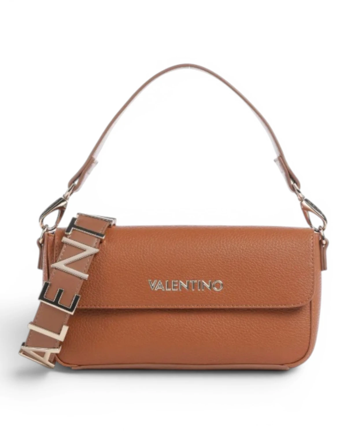 VBS5A804-CUOIO Smeđa torbica preko ramena VBS5A804 - Valentino Bags