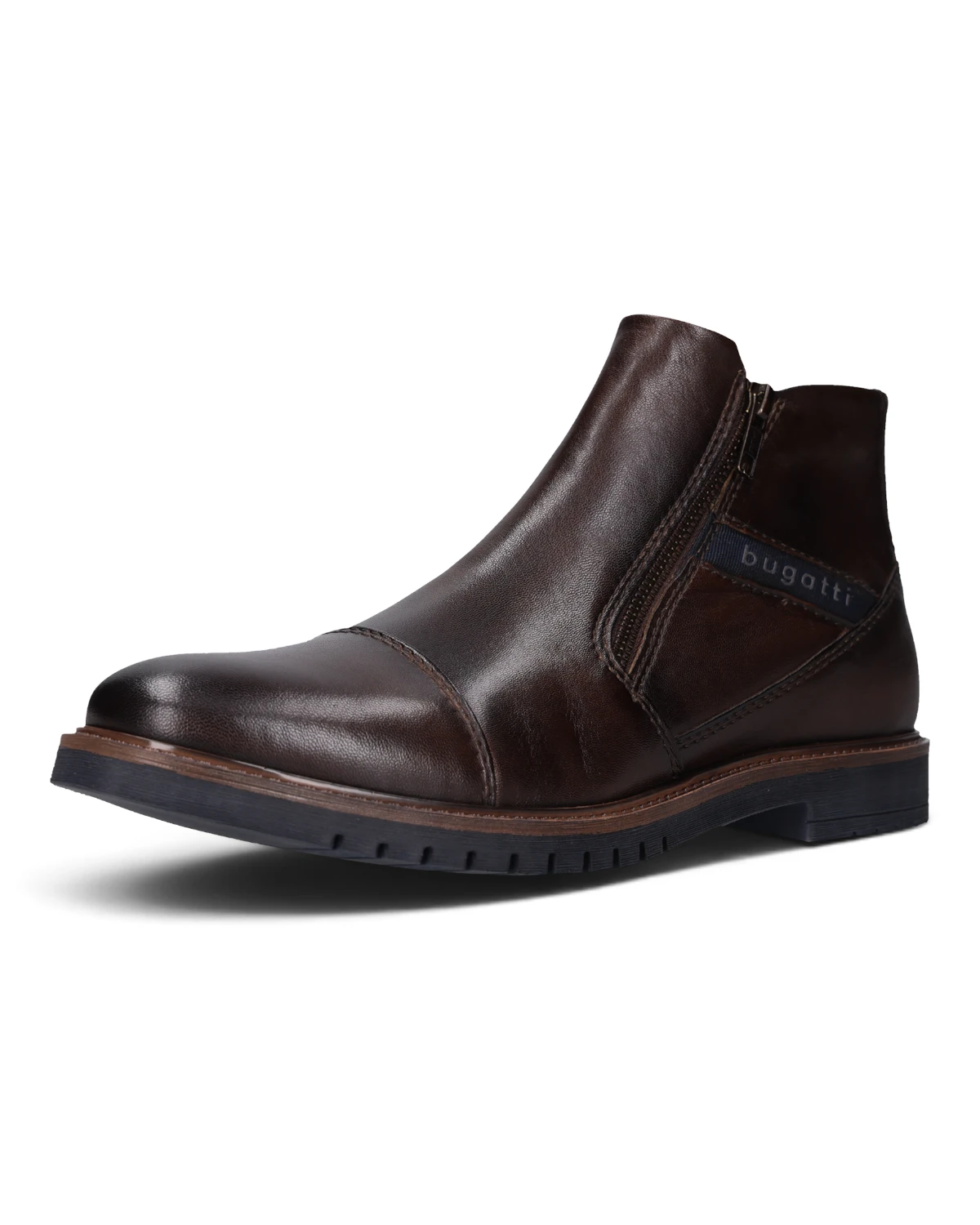 3318373Q4100-6100 bugatti muška gležnjača dark brown