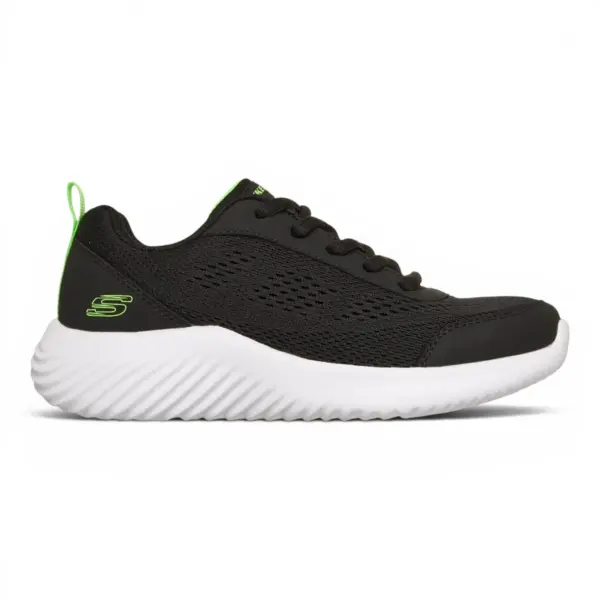 Bounder Quanta Pacer crne dječje tenisice - Skechers