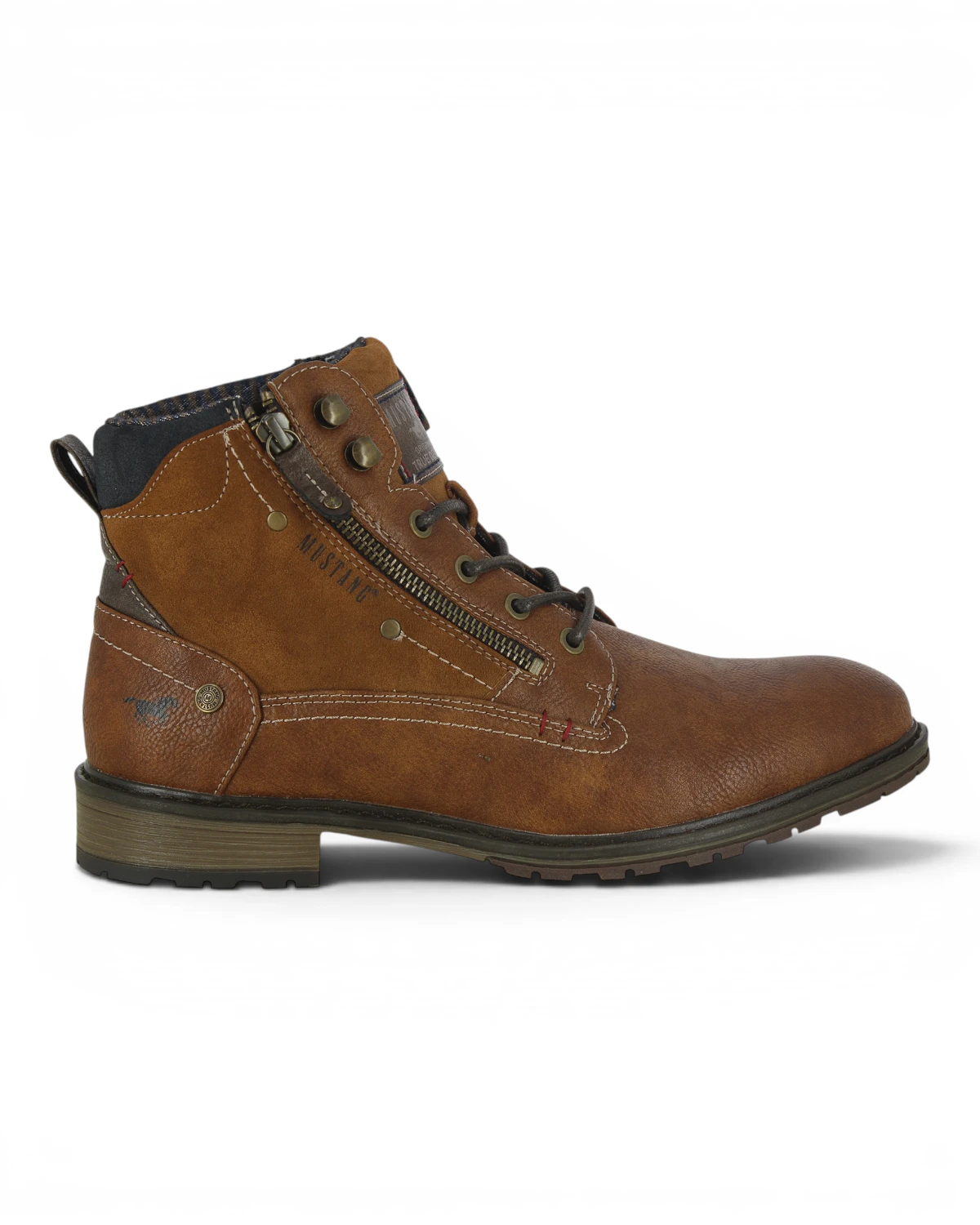 4140506-307 Mustang muške gležnjače cognac